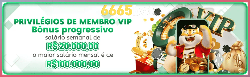 6665BET bônus — cashback 15 por cento e níveis VIP